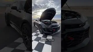 The ZL1 1LE... a street legal race car that could be yours! #zl1 #camaro #track