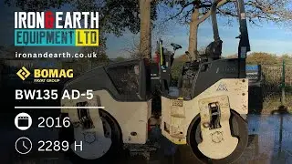 2016 Bomag BW135AD-5 Double Drum Roller