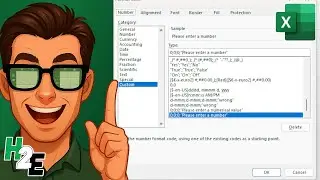 Совет Excel: добавьте сообщения об ошибках в ваши пользовательские числовые форматы