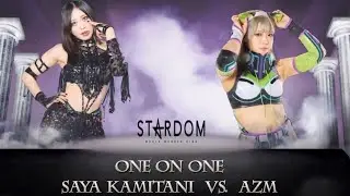STARDOM - Saya Kamitani vs AZM World Wonder Ring 2025 NJPW Strong WWE2K25 One On One Match