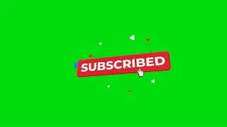 ai generated, green screen, chroma key, subscribe, youtube, button, icon, subscribe button, bell ico
