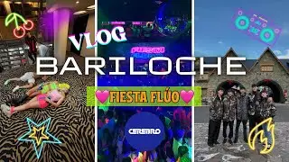 MI VIAJE DE EGRESADOS A BARILOCHE, PARTE2 FIESTA FLUO💚, CEREBRO