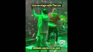 Live on stage with The LOX. Summer Jam Festival 2023.