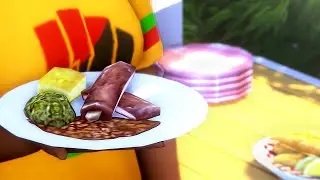 Sims Delivery Express: новые сценарии и еда (празднование 19 июня)