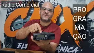 Programação Icom IC F-121 Radio Coemrcial 