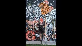 Old Brooklyn Blooms Mural Project 2021