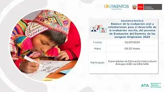 AT: Balance de la evaluación oral y orientaciones para el desarrollo de la evaluación escrita