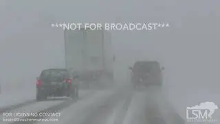 11-25-18 Wilton, Iowa Blizzard Conditions - I80 West Gridlock - Accidents