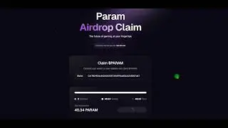 PARAM Airdrop Claim | How to Claim PARAM Airdrop #Airdrop #PARAM