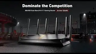 TP-Link I Archer GE400 I BE6500 Dual-Band Wi-Fi 7 Gaming Router