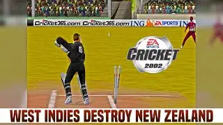 New Zealand vs West Indies - Cricket 2002 - 60fps