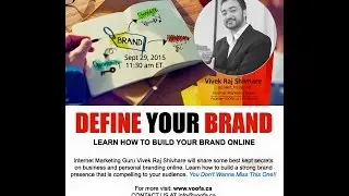 Internet Marketing Guru - Vivek Raj Shivhare | VOOFA - Build Your Brand Online