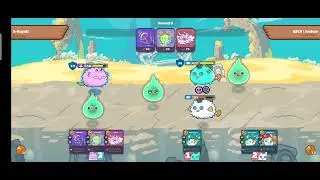 Axie infinity Double anemone 1vs3 (No Crit)
