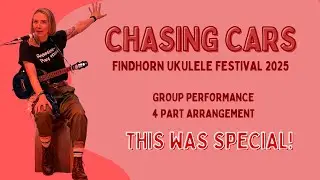Ukulele Group Arrangement Performance - Chasing Cars 