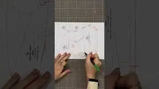 The steps you have to take to convert shell patterns into lining/facing patterns part 2! #pattern