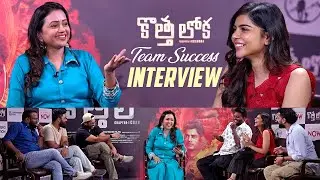 Kotha Lokah Chapter1 Movie Team Success Interview | Naslen | Kalyani Priyadarshan | Dulquer Salmaan
