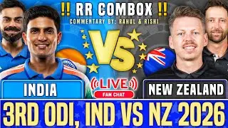 India vs New Zealand, 3rd ODI, New Zealand tour of India, 2026 - Live Cricket Score & Commentary |