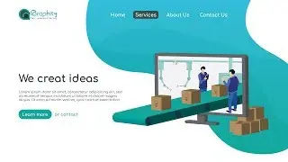 illustration design for our website | Speed art