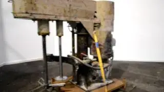 Used- Mooney Machine Manufacturing Dual Shaft Disperser - Stock# 42880005