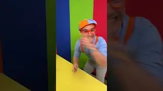 Who Wins the Racer Splash Challenge? #BlippiShorts #RacerChallenge #SplashFun #KidsGames