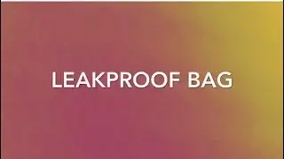 Leak Proof Bag