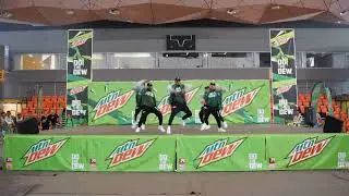The highlight of the 2022 Mountain Dew X Wan Squad National Dance Championships was the huge gro...