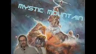 Space Art Timelapse. I tried to paint the Mystic Mountain nebula in acrylic paints!