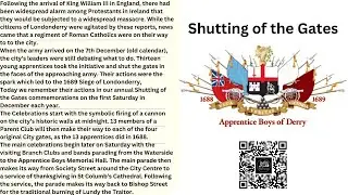 Experience the BIGGEST Apprentice Boys March on 7th December 2024!