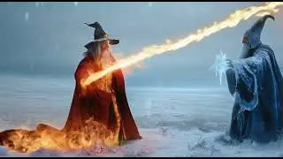 Wizard Duel - Fire vs Ice Clash