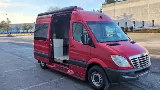 2012 Freightliner Sprinter Sportsmobile RV Conversion Tes-Drive & Walk-Around