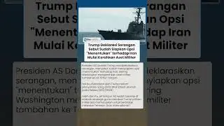 Trump Deklarasi Serangan: Sudah Siapkan Opsi 