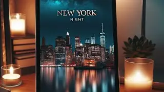 New York at Night 🌃 | Calm City Ambience for Focus, Study & Relax