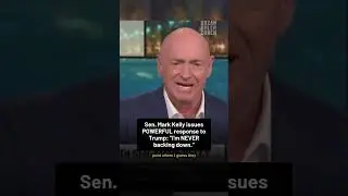 Sen. Mark Kelly issues POWERFUL response to Trump: 