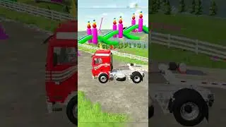 NEW Tractor Transport Truck at Work 🚛🚜🔥 Heavy Load Action #tractor #transporttruck #shortvideo