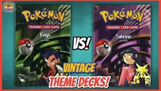 Koga Vs.  Sabrina - Pok&eacute;mon Gym Challenge TCG Theme Deck Battle!