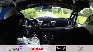 28 Rajd Karkonoski | Czopik / Lukas | Mitsubishi Lancer Evo X | onboard_oes Karpacz