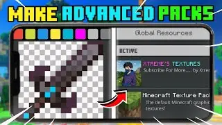 😱 How to Make Advanced Texture Pack for MCPE on Mobile | Minecraft PE 2025 Tutorial Part 02 🔥