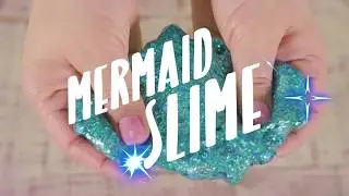 Tacky Glue Mermaid Slime