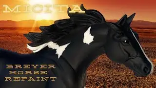 I turned my friend&rsquo;s horse into a Breyer model! My first Breyer Horse Repaint | Custom Figurine