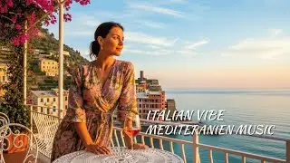 Italian Harbor Scenery | Mediterranean Relaxing Music by the Coast 4K