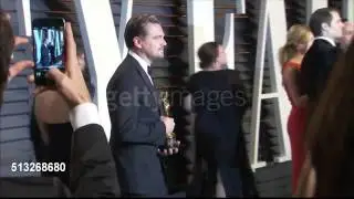 Oscar 2016 Leonardo DiCaprio Vanity Fair Red Carpet #1 28 02 2016