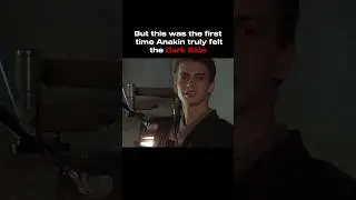 Anakin felt the Dark Side for the first time when he killed the Sand People | Star Wars