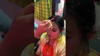 Bodo Reception Make-up Look 🥰 #makeup #short #video #shorts