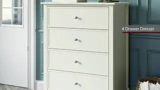 Franklin 4 Drawer Dresser Features