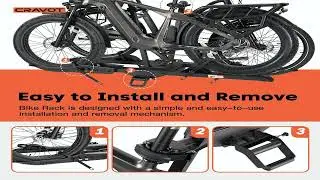 Black Friday Deal! CRAVOT CyberRack E2 Plus EBike Rack Review  Heavy Duty 200 lbs 2 E-Bikes Carrier