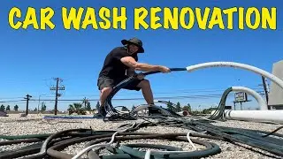 Self Serve Car Wash Renovation continues....