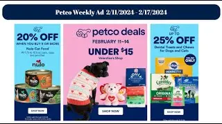 Petco Weekly Ad 2/11/2024 - 2/17/2024 | Petco Flyer and Deals
