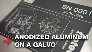Laser Marking | Anodized Aluminum Plates | SpeedMarker 700