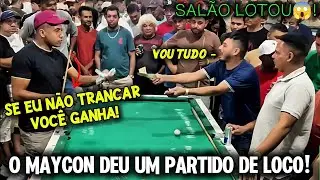 MAYCON DEU UM PARTIDO DE L0C0!!! TEM QUE ESTOURAR E TRANCAR 😱