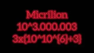 Numbers from Zero to  ?҈?҈?҈?҈?҈ (Part 1)